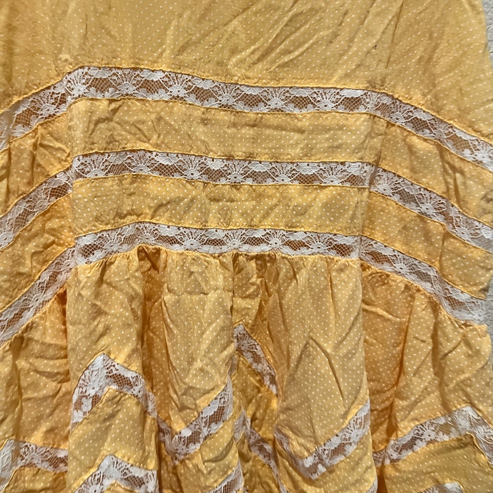 Free people lace trapeze dress small - Picture 3 of 4